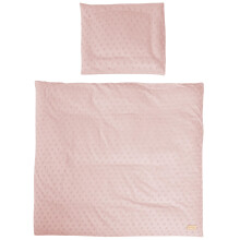 roba Lil Planet Organic Baby Bed Linen Set - 2 Pieces - Duvet Cover 80 x 80 cm + Pillow Case 40 x 35 cm - Oeko-TEX? and GOTS Certified Organic Cotton