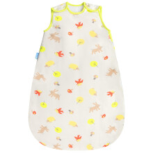 grobag Baby Sleeping Bag - 2.5 Tog Woodland Fayre Design 100% Cotton Unisex Nursery Side Zip Opening Sleep Sack (6-18 Months)