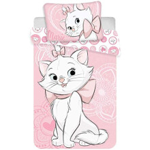 jf 2-Piece Duvet Cover Set - Marie Les Aristants - 100 x 135 cm + Pillowcase 40 x 60 cm for Baby Bed