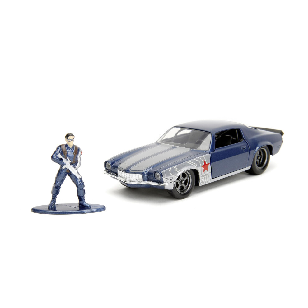 Jada Avengers V?Hicule 1/32 1973 Chevrolet Camaro Winter Soldier