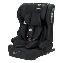 Autokindersitz - NANIA - LIMA - Gruppe 1/2/3 - 76-150 cm - Isofix - I-Size - Reduzierer - Schwarz