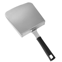 Stainless Steel Food Scoop with Wide Opening for French Fries, Fried Chicken and Snacks