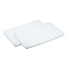 Bebeconfort Bedsheets for Amara, Calidoo, and Zina co-Sleepers and bassinets (2X Pack), White