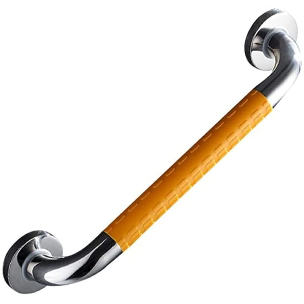 Stainless Steel Bathroom Grab Bar with NonSlip Safety Grip, Rustproof Wall Mounted 50cm Handrail