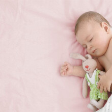 For Your Little One Cot Fitted Sheet Compatible With Boori 100% For Your Little One Cotton 120x60cm Pack Of 2 - Pink