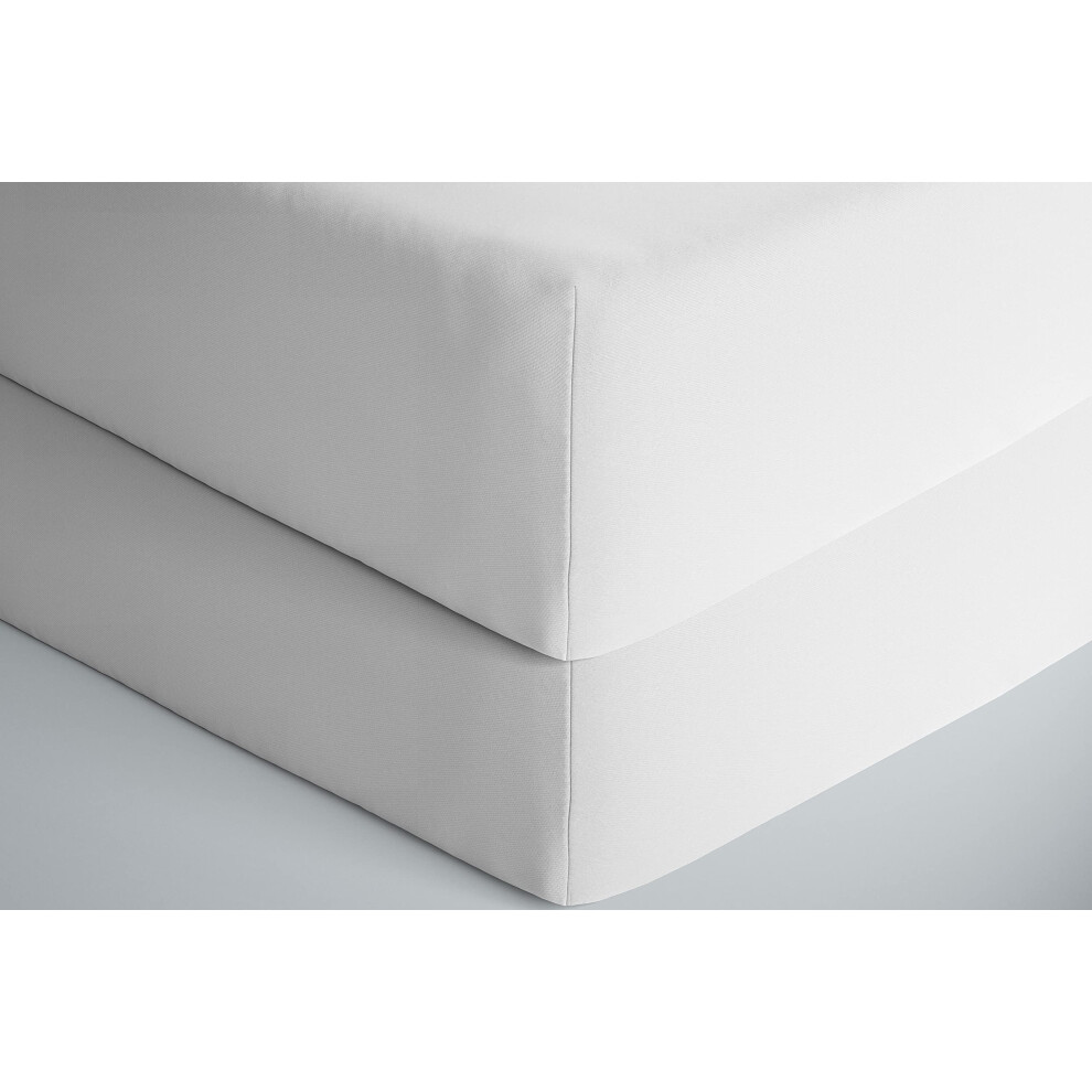 Night Comfort Nightcomfort Pack Of 2 Soft Polycotton Cot Bed Fitted Sheets For Baby Crib Bedding | Anti Allergy, Breathable, Lightweight Baby Crib Fitted Sheet For