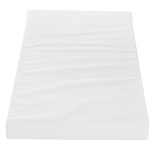 Tutti Bambini Essentials Fibre Cot Mattress 120 x 60cm - Hypoallergenic, Breathable & Water-Repellent, 100% Dent-Resistant Polyester Fibre, Firm,