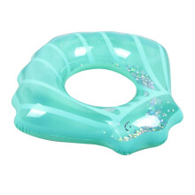 Large 110x100cm Inflatable Swim Ring for Adults and Kids PVC Pool Float for Summer Beach Party Fun