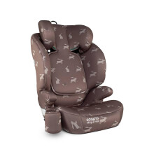 Cosatto Ninja 2 iSize Car Seat - from 100-150cm, Approx 4 Years - 12 Years, R129 High Back Booster, 10 Position Headrest, Easy Install Seatbelt or