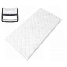 Restorology SnuzPod 4 Baby Crib Mattress ? Extra Thick & Soft Foam Mattress With Antibacterial Removable Cover, Expert Recommended Support for