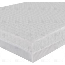 Baby Toddler Cot Bed Mattress Cover, Extra Breathable Anti Allergy & Waterproof Baby Quilted Zipped Cover Thick Depth Crib Mattress Spare Cover (140 x