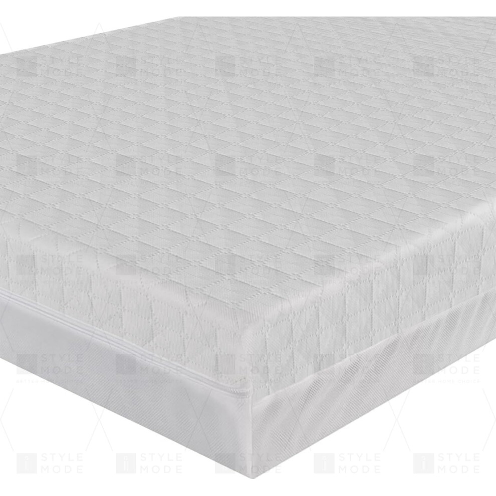 Baby Toddler Cot Bed Mattress Cover, Extra Breathable Anti Allergy & Waterproof Baby Quilted Zipped Cover Thick Depth Crib Mattress Spare Cover (120 X Istyle Mode Better Home Choice