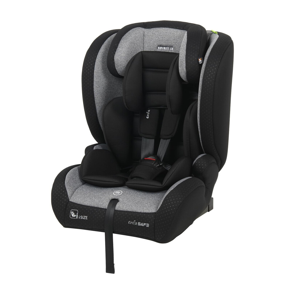 Enfasafe Spirit Ix I-Size R129 High Back Booster Car Seat With Isofix & Top Tether, Forward Facing 76 ? 150Cm, Approx. 15 Months To 12 Years