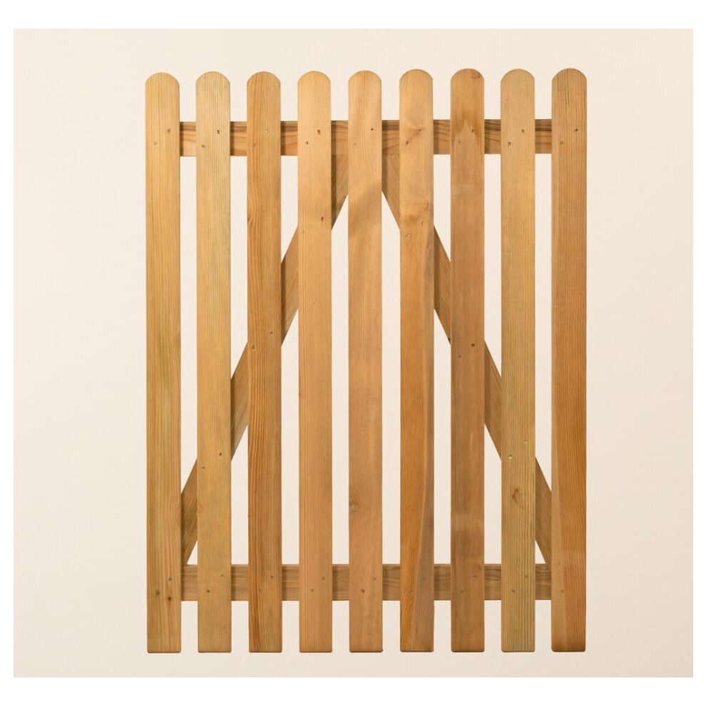 Wooden Garden Picket Gate Pedestrian Gate Wooden Pressure Treated 3ft 90cm,Wooden Garden gate, Garden Gates Wooden, Garden Gates Wooden Picket (90cm