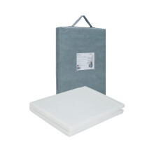 Baby Elegance Travel Cot Mattress 70x100x3 cm | Eco-Fiber Foldable Design for Travel & Storage With Carry Bag | Breathable Construction With