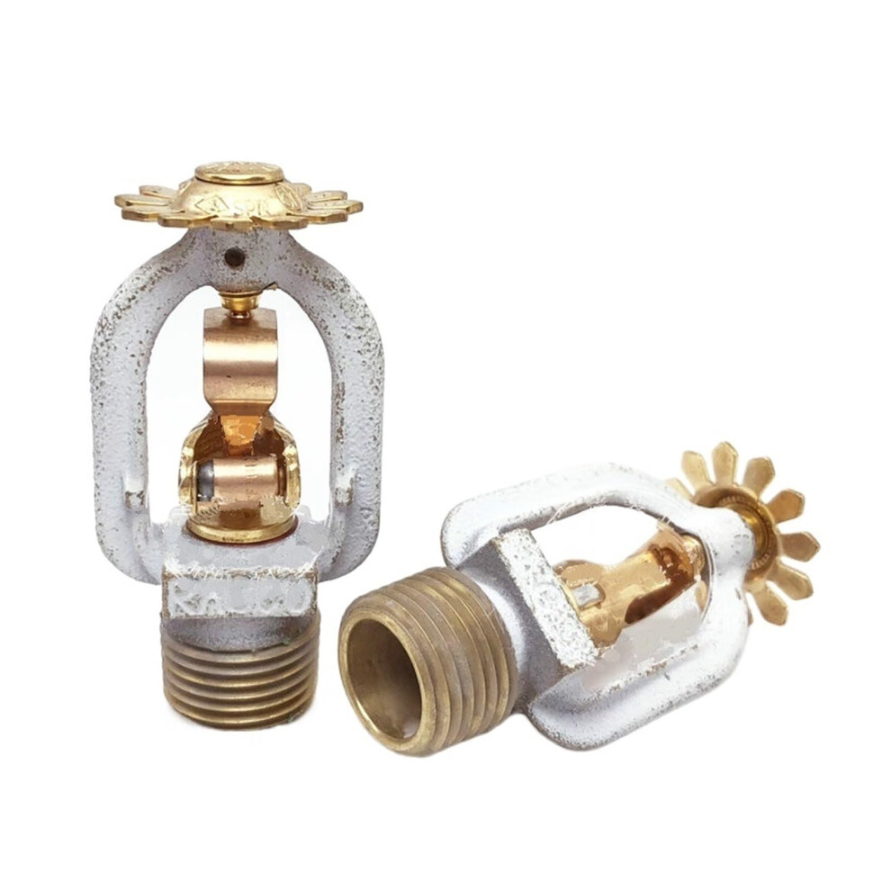 Dn15 Copper Pendent Fire Sprinkler Head K80 100C Fusible Alloy Temp Quick Suppression 9070919625114