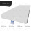 NEW WATERPROOF COT BED MATTRESS PROTECTOR SHEET WASHABLE 140x70 5