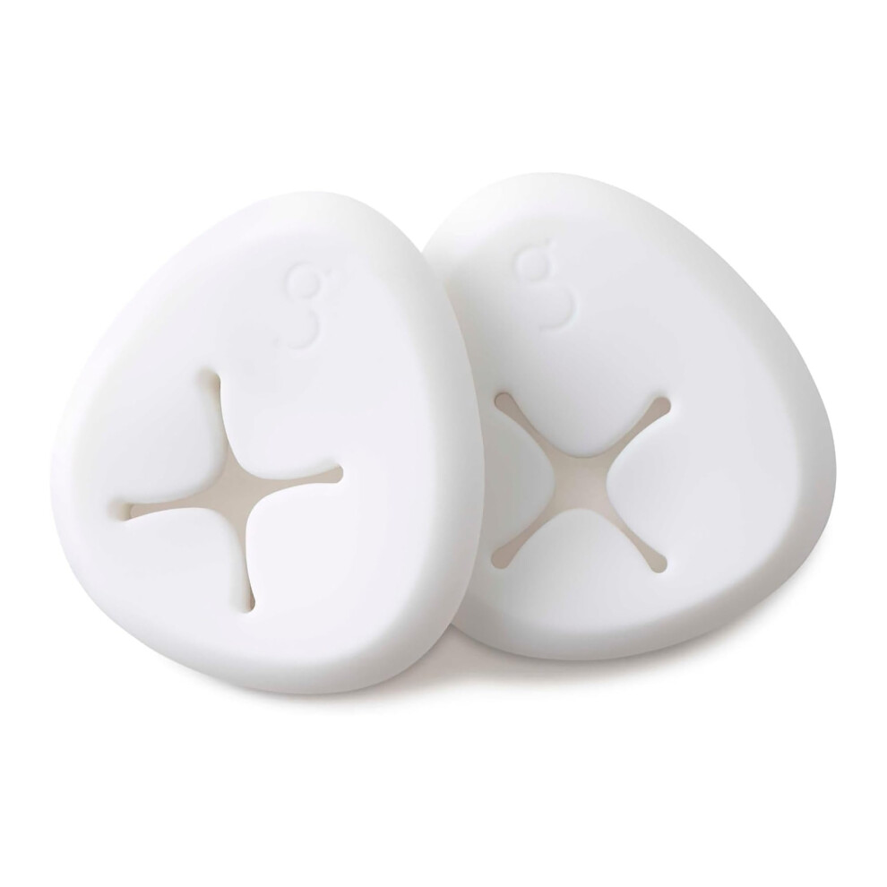 Bbhugme Extra Replacement 100% Bpa-Free Silicone Pebbles For Pregnancy Or Nursing Pillow, Vanilla
