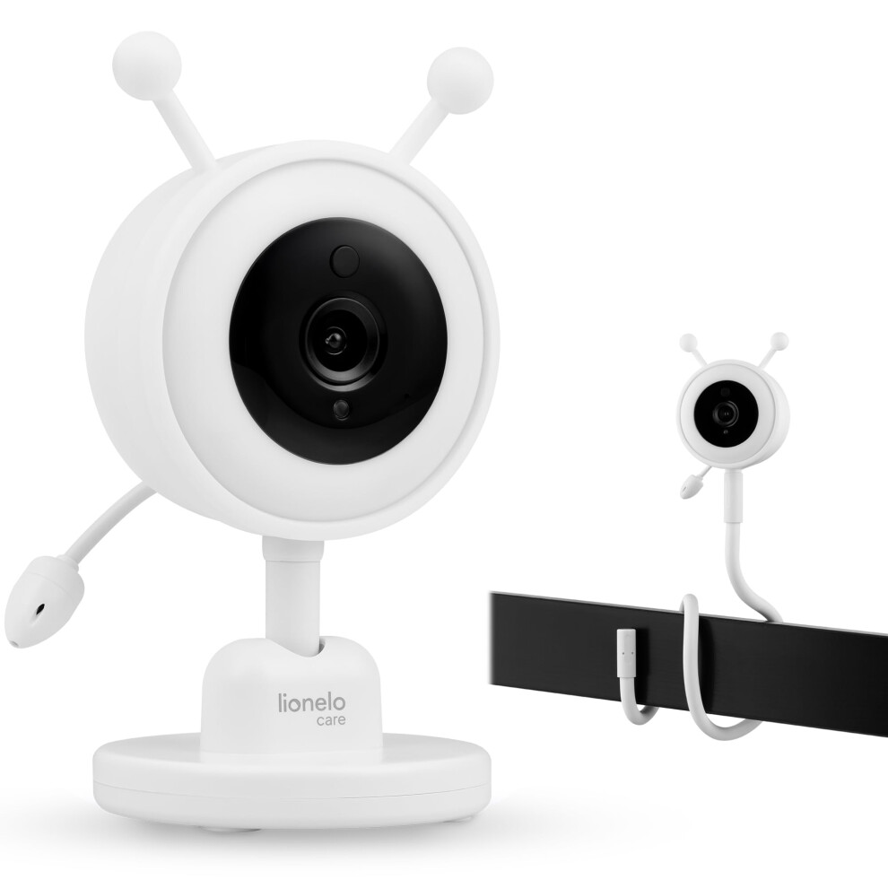 Babyline 3.2 Hd Camera Additional Hd Camera For Electronic Nanny System Babyline 3.2: Range 50M/350M, 3X Zoom, Two-Way Talk, Night Vision, Power Bank Lionelo