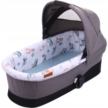 Carrycot cover Double-sided Liner Pushchair Pram Dreamy Flight/Sage