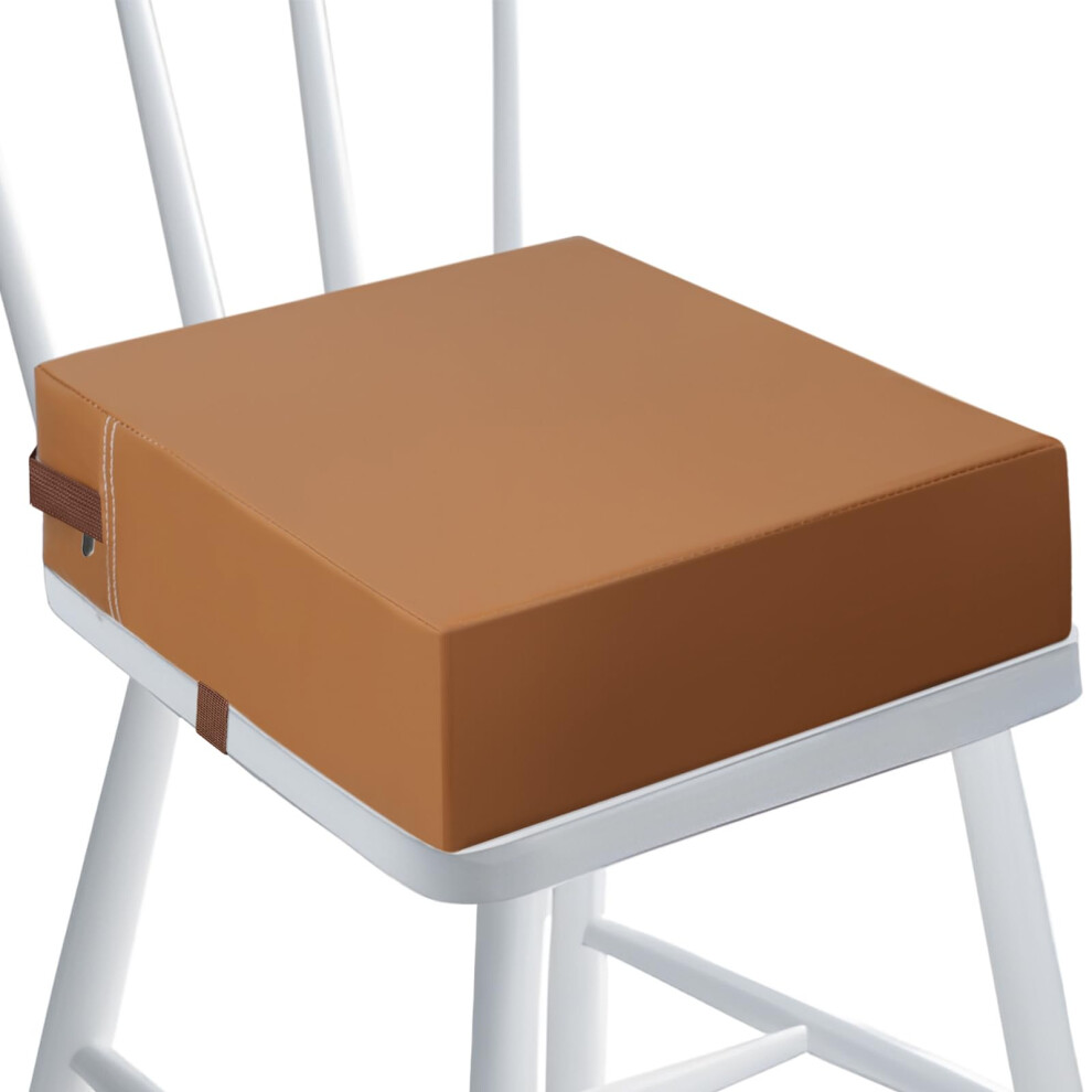 Toddler Booster Seat For Dining Table, Portable Dining Chair Heightening Cushion, Washable Adjustable Booster Chair Increasing Cushion For Kids With Hawaka