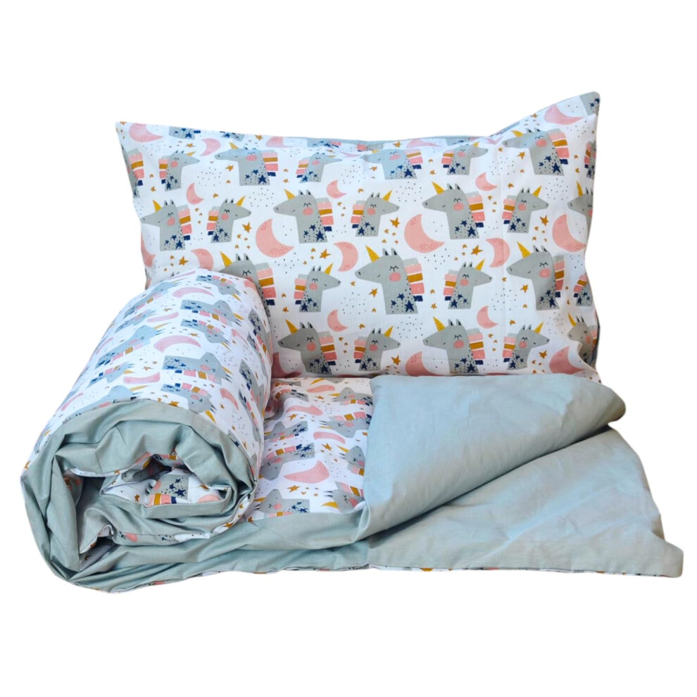 Baby's Comfort Reversible 2Pcs Baby Bedding Set Duvet Cover + Pillowcase 120X90cm For Cot (1)