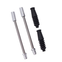 Bicycle Brake Cable Guide Pipe Aluminum Alloy Bend Tube for Enhanced Control and Weather Resistance