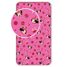 Jerry Fabrics Mickey and Friends Character Fitted Sheet, Cotton, Multi-Colour, Single