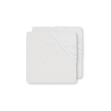 Jollein Cotton Fitted Sheet 40 x 80 cm White