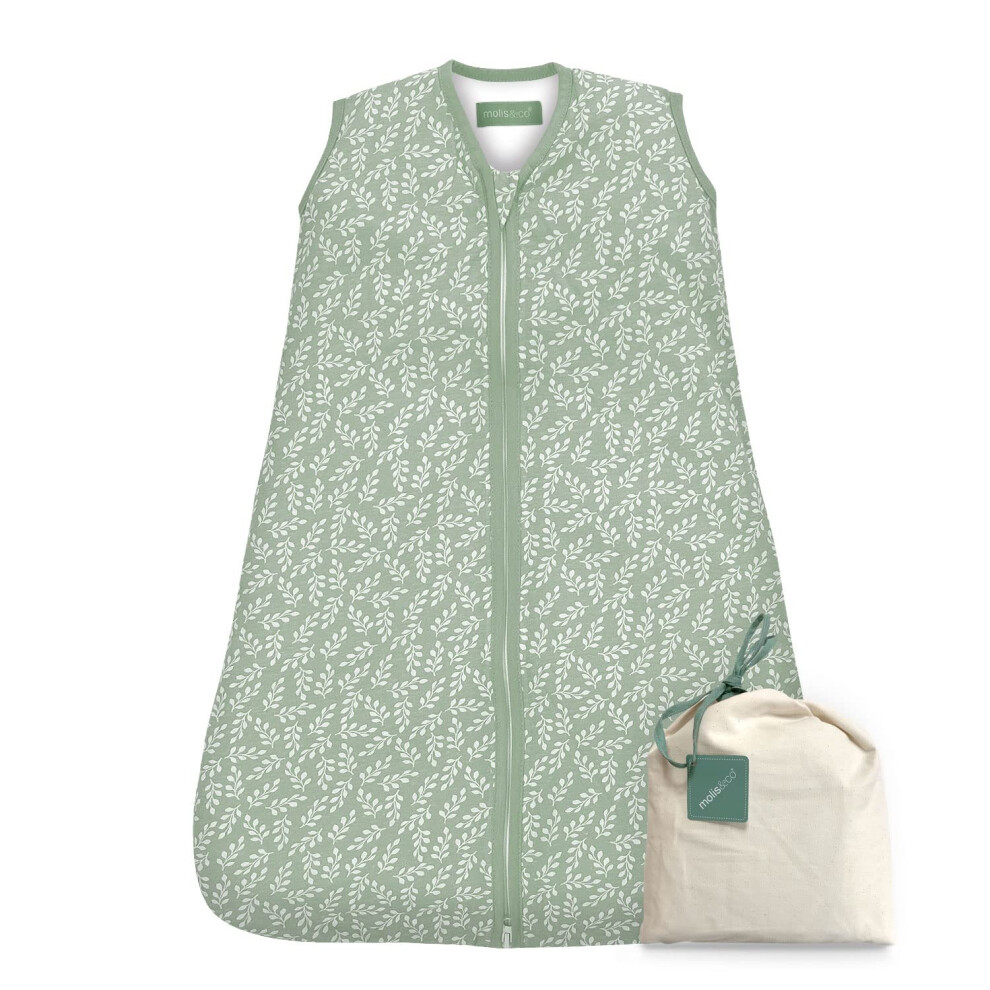 Molis&Co - Baby Sleeping Bag 2.5 Tog - Baby Winter Sleeping Bag Unisex - Soft And Cozy Baby Wearable Blanket For Newborn & Infants - 100% Cotton Molis & Co