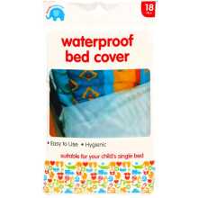 Waterproof Bed Cover| Bed Wetting Waterproof Sheet Single Mattress Cover Protection for Child, Baby, & Pets Potty Training, Incontinence