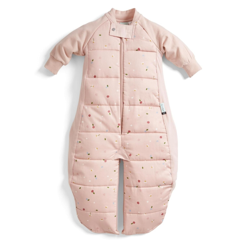 Sleep Suit Bag 2.5 Tog ? Baby Sleep Sack & Wearable Blanket, 2-In-1 Convertible Sack To Suit With Legs For Safe Movement, Regulates Ergopouch
