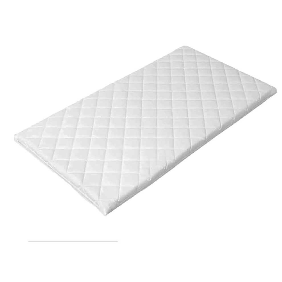 Toddlers Crib Mattress (90X52x4cm) - Fully Breathable Water Resistant Quilted Cover - Fits Baby Sleeper Crib & Bassinet Travel Cot Brillars