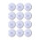 Soft Microfiber Makeup Powder Puff Set 12 Pcs Small Size for Compact Powder and Precise Face Application 4