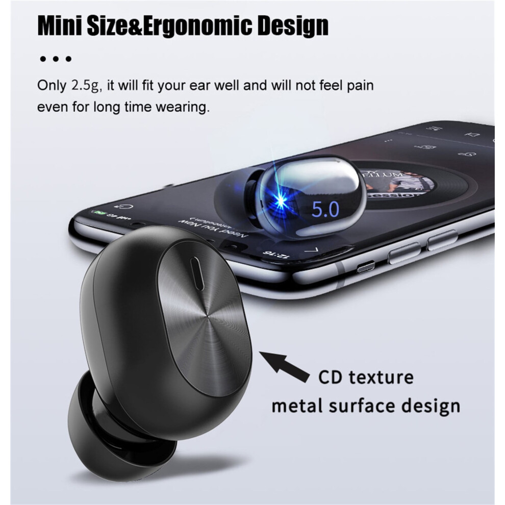 Cyber_monday Deals 2024 Viflosae Wireless Earphone Earphone Bluetooth 5.0 Wireless Headset Noise Cancelling With Mic Electronics Gadgets 9048212201533