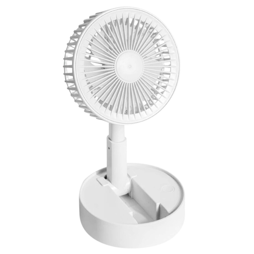 Hiroekza Fan Clearance!Battery Operated Portable Foldable Standing Fan Rechargeable Usb Personal Floor Fan With Adjustment Height 9483153169205