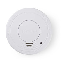Smoke detector with immediate smoke alarm and 85 dB siren