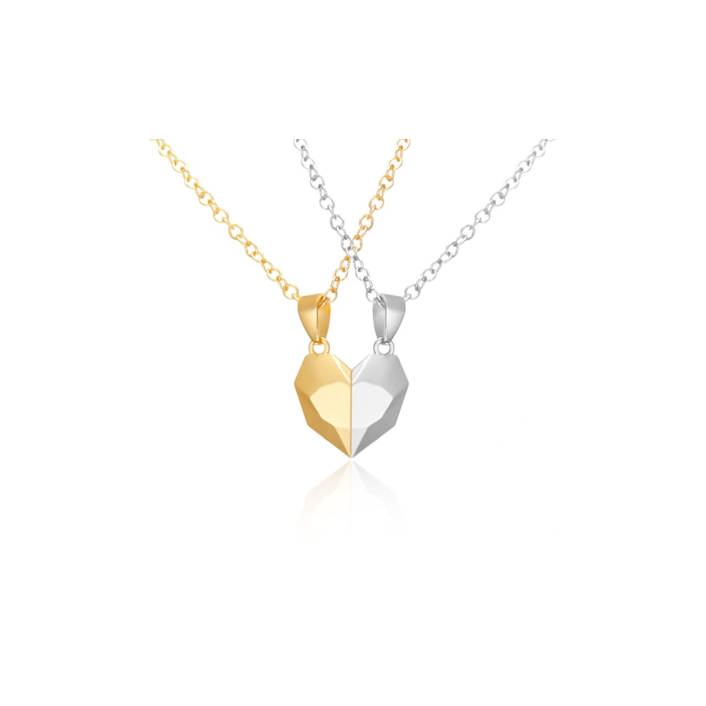 Magnetic Matching Best Friends Necklace, 2-Pack Multicolor 9048212253310