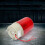 220VAC flashing flashing red LED warning light diameter 97mm 3