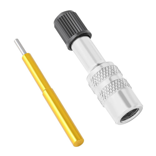 BULESON Anti Slip Pattern Bicycle Gas Extension Conversion Nozzle for Easy Usage