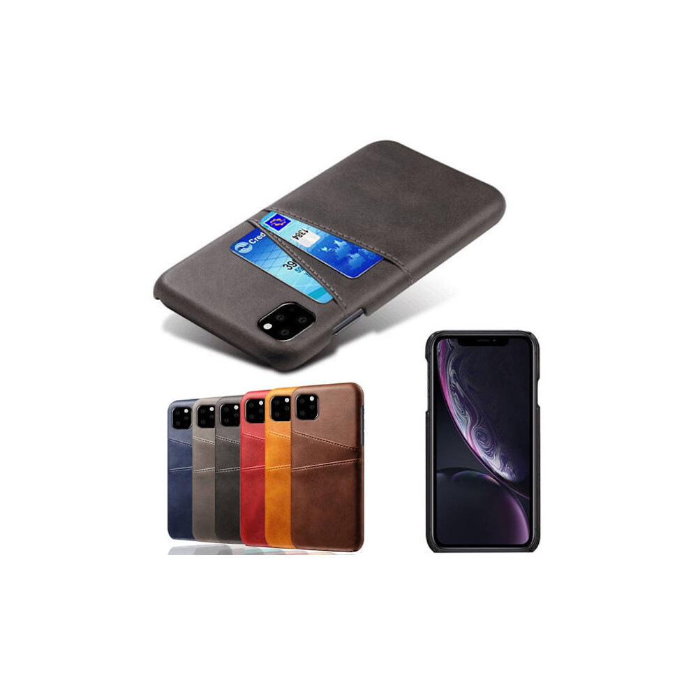 Compatible With Iphone 12 Mini Protection Case Leather Card Visa Amex - Compatible With Iphone 12 Mini Red 9048212255031