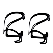 2X Bike Bottle Cage Ultralight Aluminum Alloy Water Holder Cycling Accessories for Road Bicycle Black