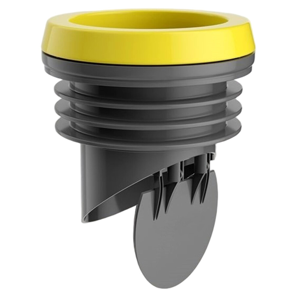 Toilet Wax Ring With Flange And Backflow Valve, Leakproof Odor Protection, Fits 3.24 Inch 9113335461451