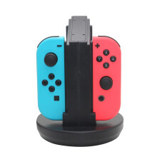 FOR Round for LED Indicater Game 4-Controllers Storage Holder Stand Support Charging Dock Station Charger For