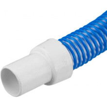 BE548114021SI 1.25 Inch 21 Foot Sunflex Abrasion UV Protected Above or In Ground Swimming Pool Vacuum Cleaner Hose, Blue