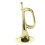 Scouting Bugle Cavalry Trumpet, Golden 6