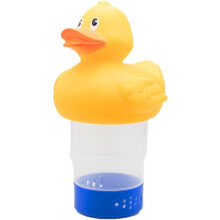 Chlorine Floater, Animal Pool Chlorine Dispenser for Chemical Tablets Fits 3 Inch Tabs Bromine Chlorine Holder(Turtle)