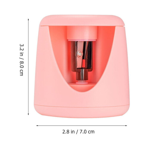 Electric Sharpener for Colored Pencils Auto Stop Office Home Electronic Classroom Sharpener 1