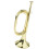 Scouting Bugle Cavalry Trumpet, Golden 5