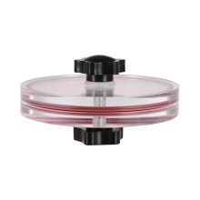 Vinyl Record Cleaner Clamp Record Label Saver Acrylic Cloth Protective Clip Vinyl Player Accessories
